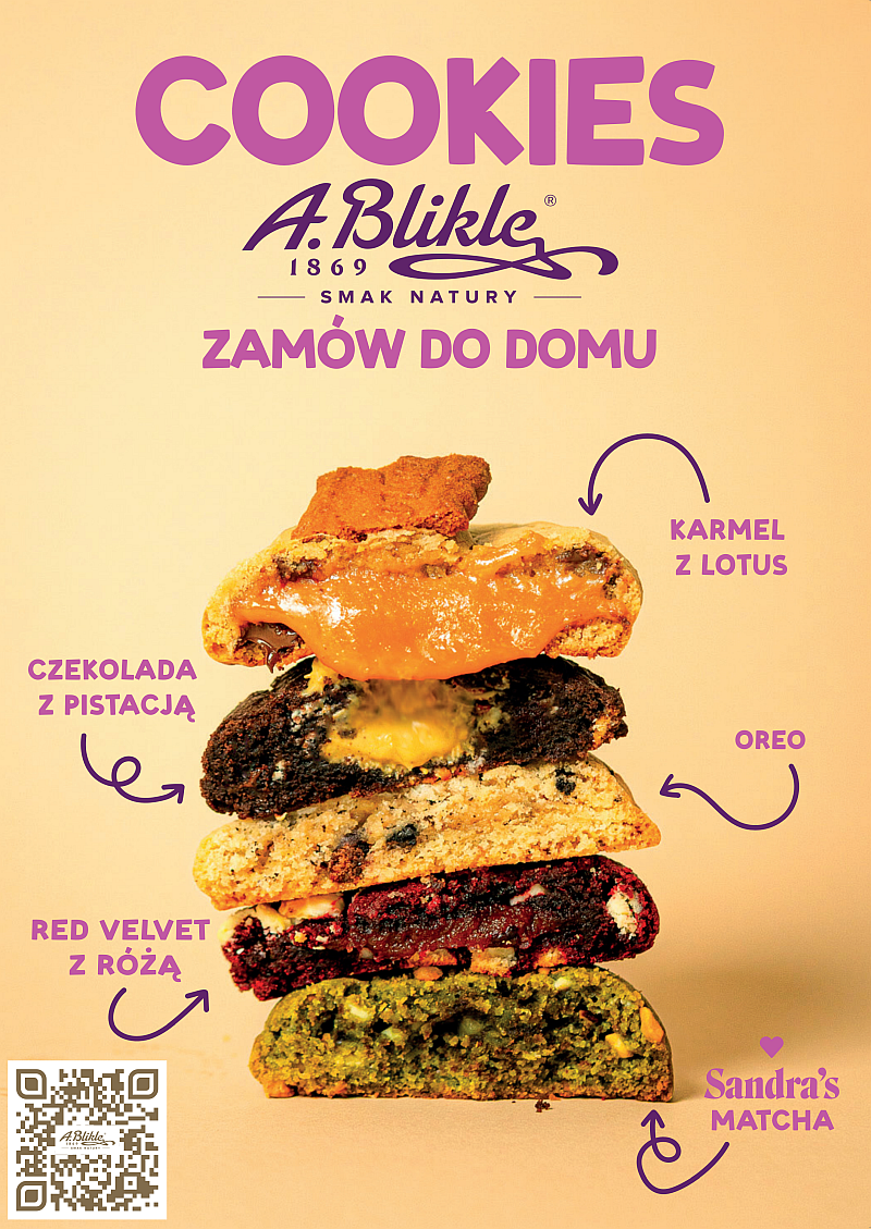 Cookies A. Blikle - Plakat okolicznościowy